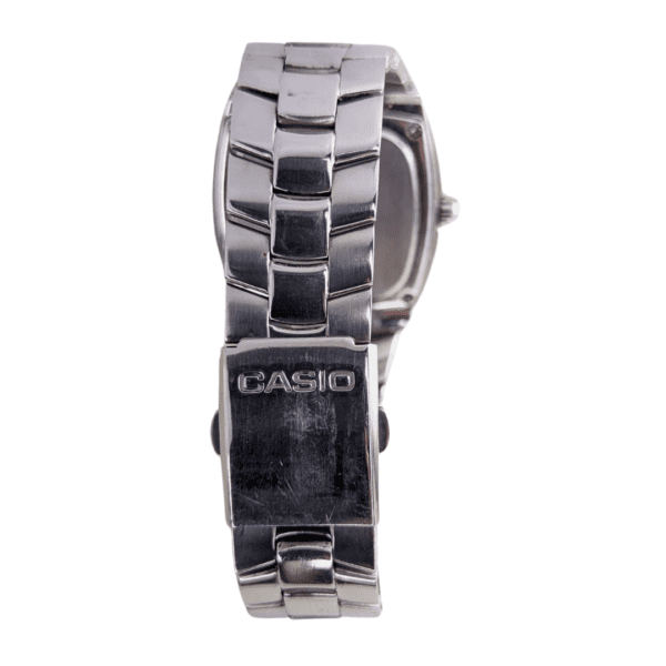 Vintage stainless steel Casio Edifice Square Watch